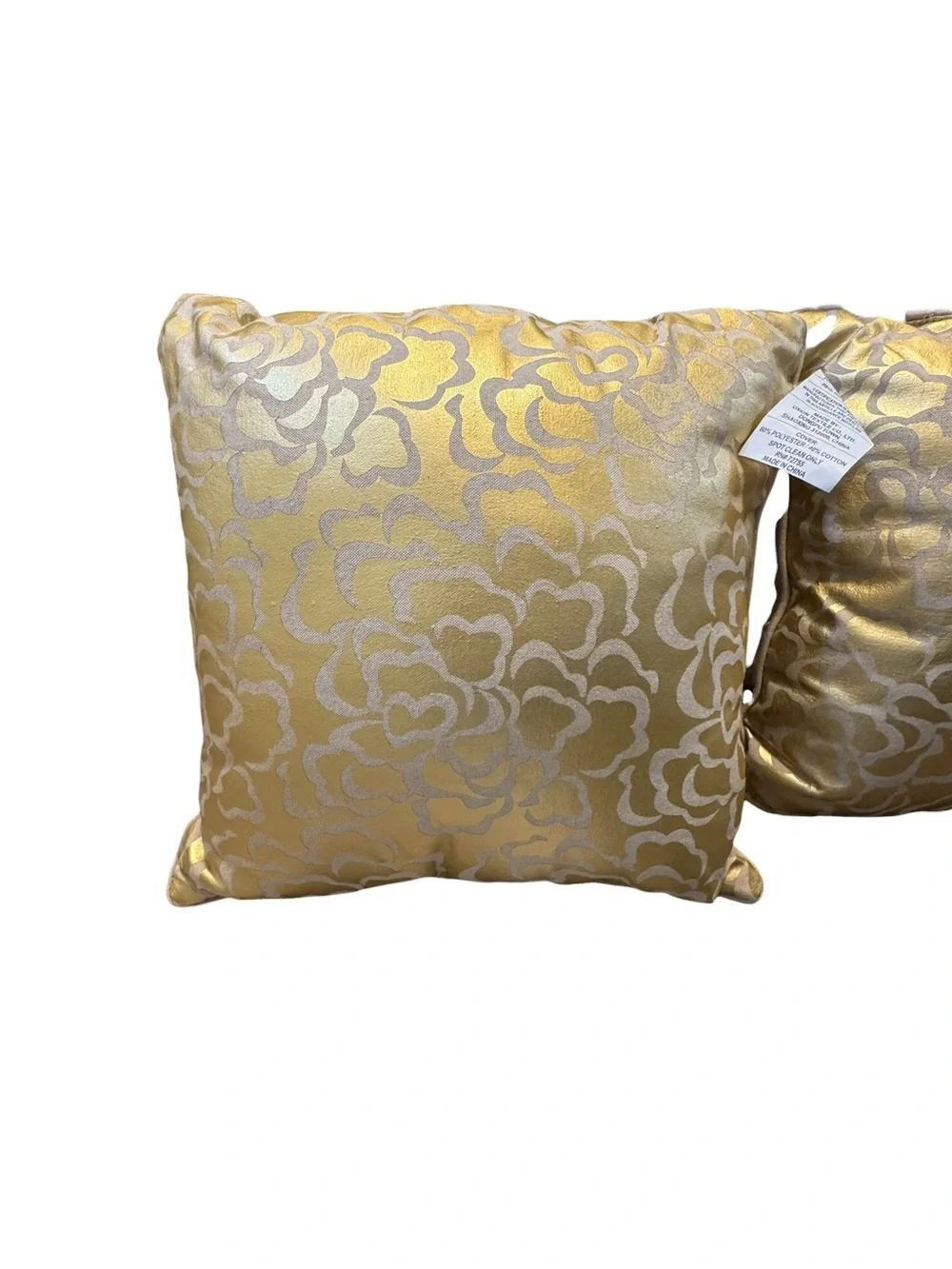 Set of 2 Gold Abstract 18